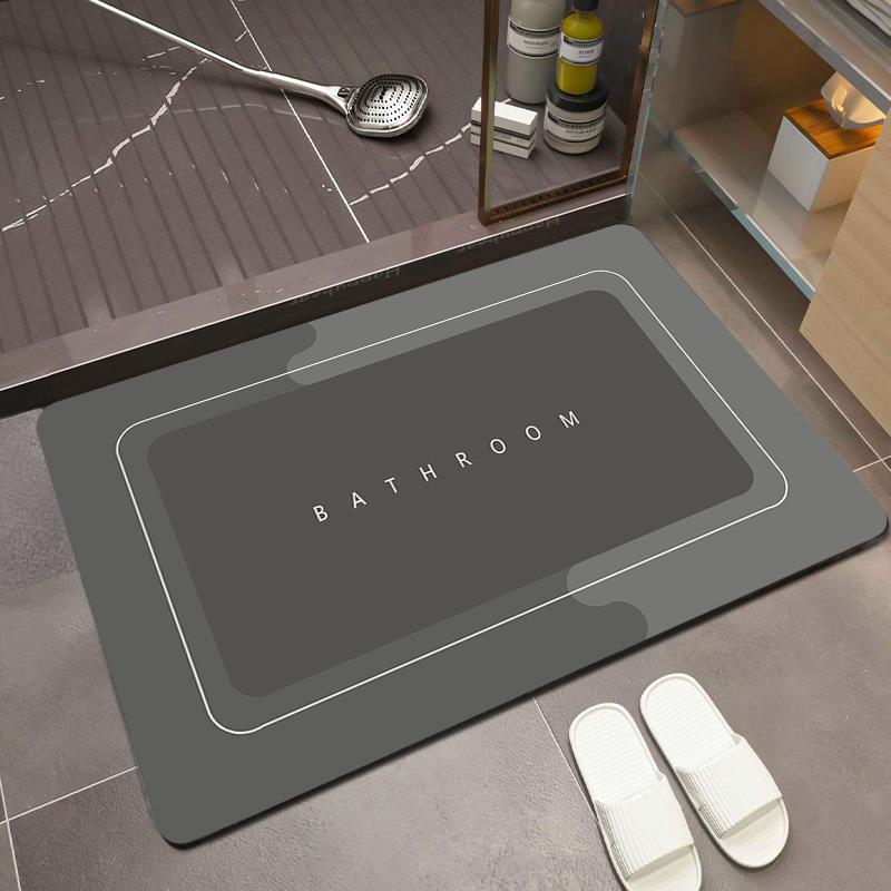 Zara Home Bathroom Mat - Super Absorbent Non-slip Bathroom Mat Toilet