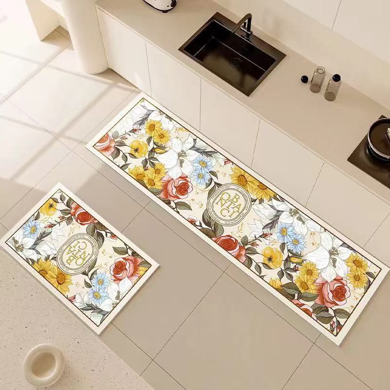 Zara Home Bathroom Mat - VIKAMA 1/2pcs Modern Light Luxury Kitchen