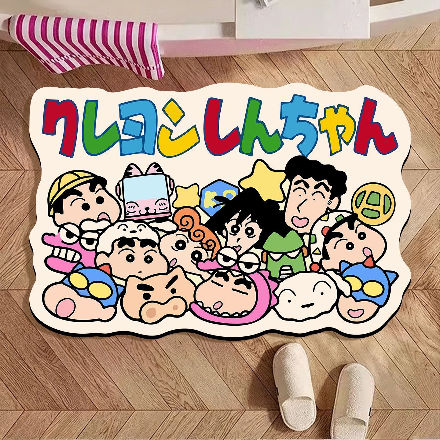Crayon Shin‑chan Irregular Bat - огляд і ціна Home Bathroom Rugs