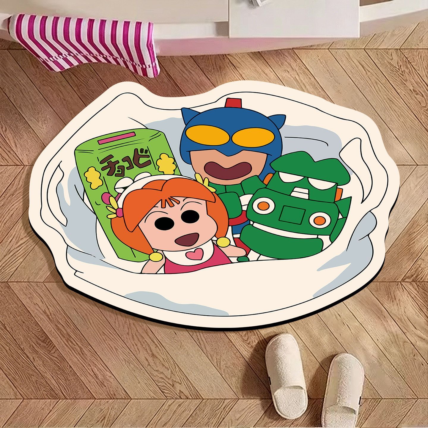 Crayon Shin‑chan Irregular Bat - огляд і ціна Home Bathroom Rugs