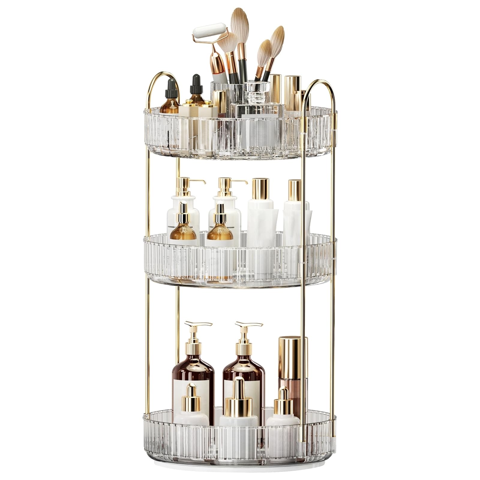 360 Rotating Makeup Organizer  - огляд і ціна Home Essentials Bathroom Rack