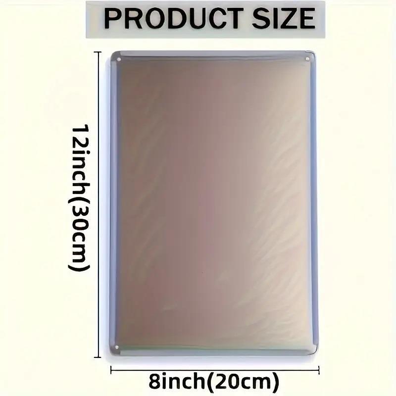 Stylish Female Metal Tin Sign  - огляд і ціна Home Bathroom Wall Decor