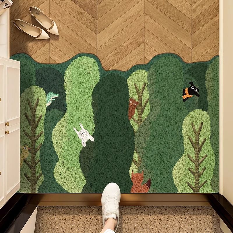 VIKAMA Entrance Silk Circle An - огляд і ціна Zara Home Bathroom Mat