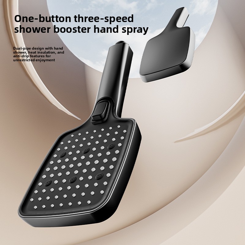 Gunmetal Gray Shower Head Syst - огляд і ціна Home Bathroom Set