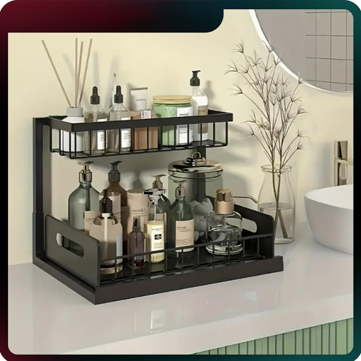 Heavy Duty Pull Out Cabinet Or - огляд і ціна Home Bathroom Shelf
