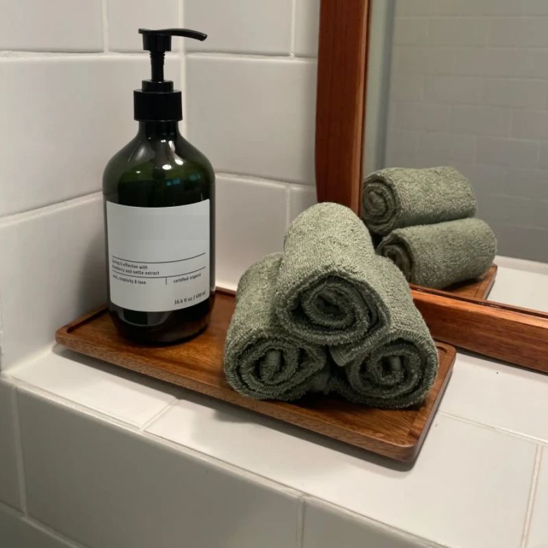 Natural Wooden Rectangular Ser - огляд і ціна Home Bathroom Vanity