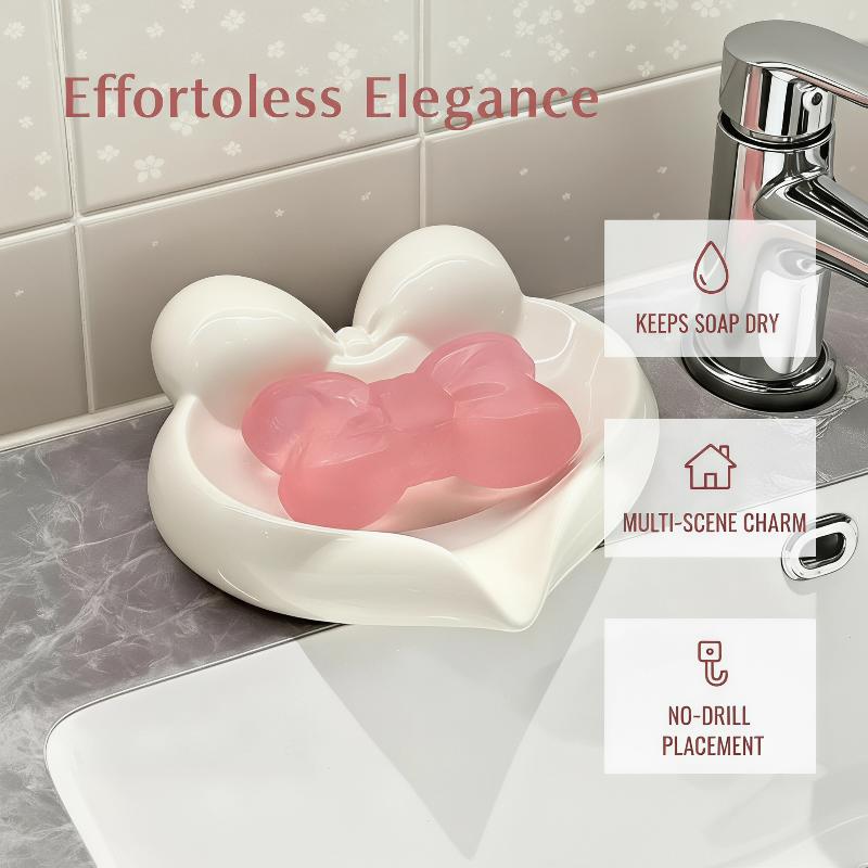 Cute Bow Heart Shaped Ceramic  - огляд і ціна Home Bathroom Vanity