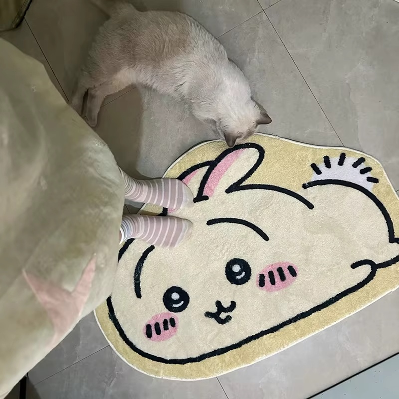 Hot Cartoon Rug Anime Hachiwar - огляд і ціна Home Bathroom Rugs