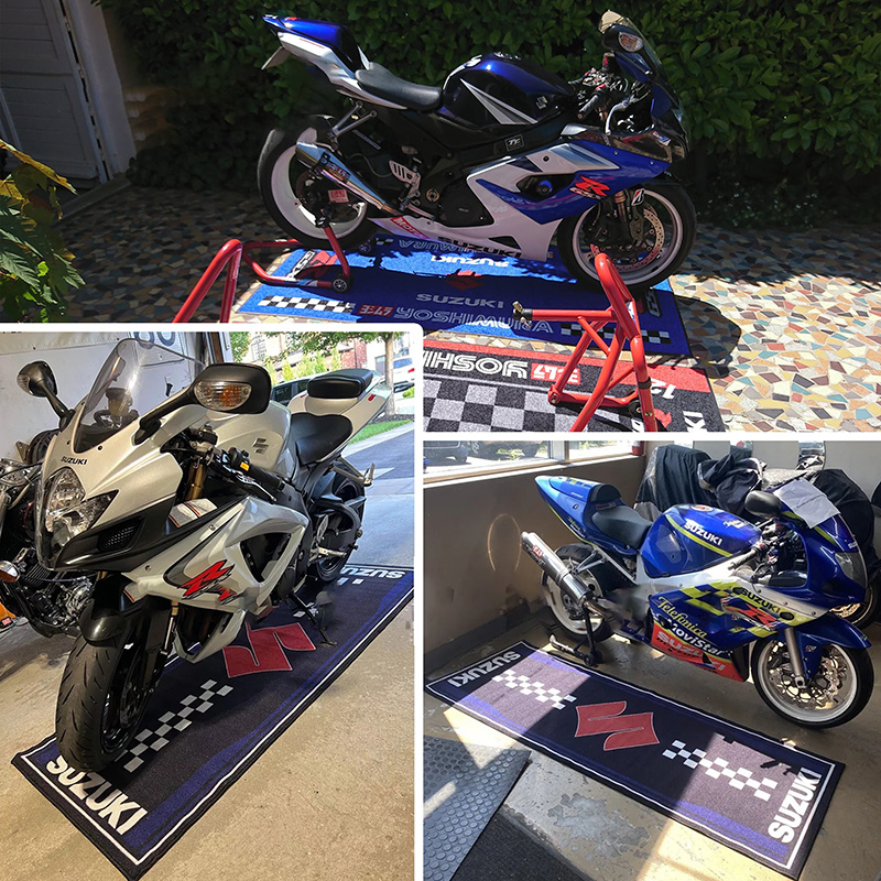 Motorcycle Display Carpet Suzu - огляд і ціна Home Bathroom Rugs