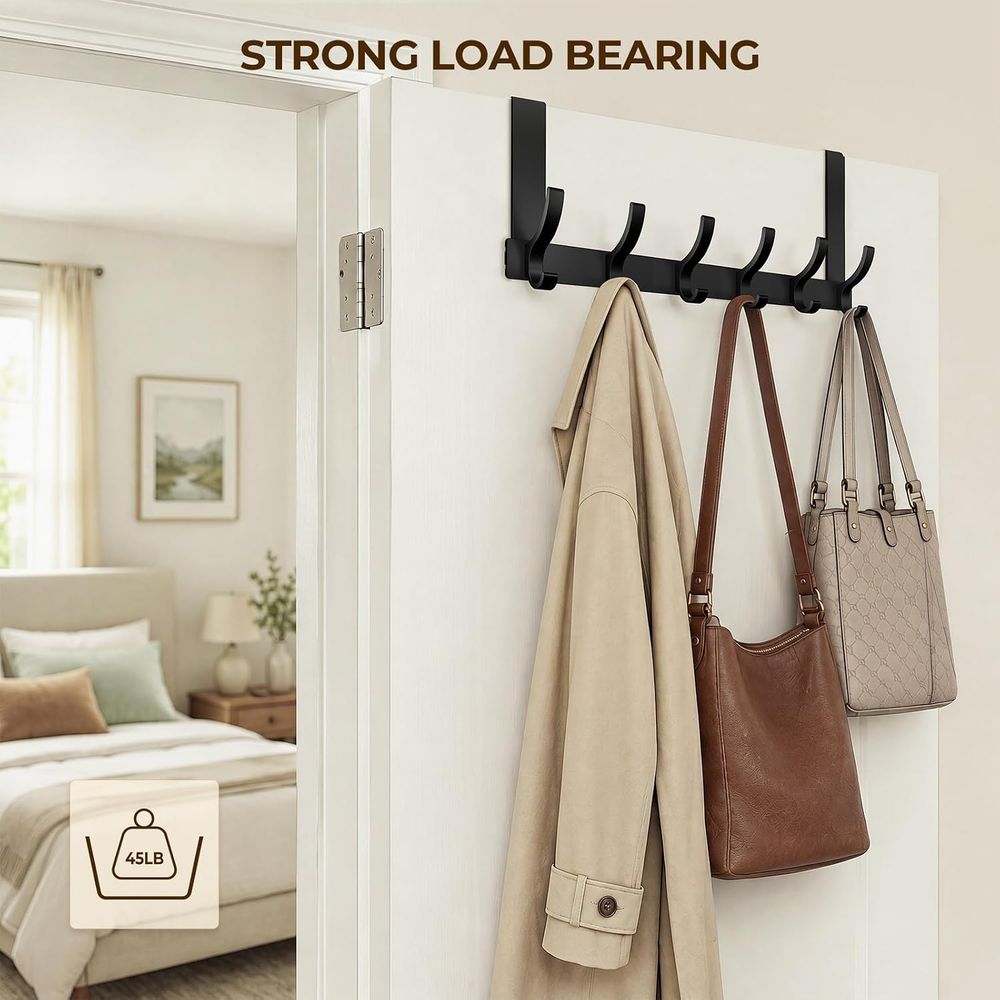 Over The Door Hooks, Door Hang - огляд і ціна Home Essentials Bathroom Rack