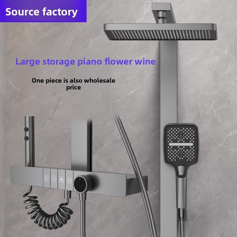 Digital Shower Head Set Pressu - огляд і ціна Home Bathroom Set
