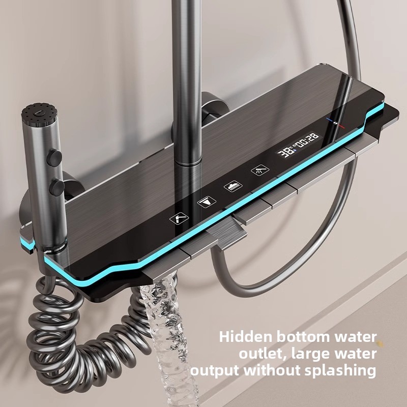 Digital Shower Head Set Pressu - огляд і ціна Home Bathroom Set