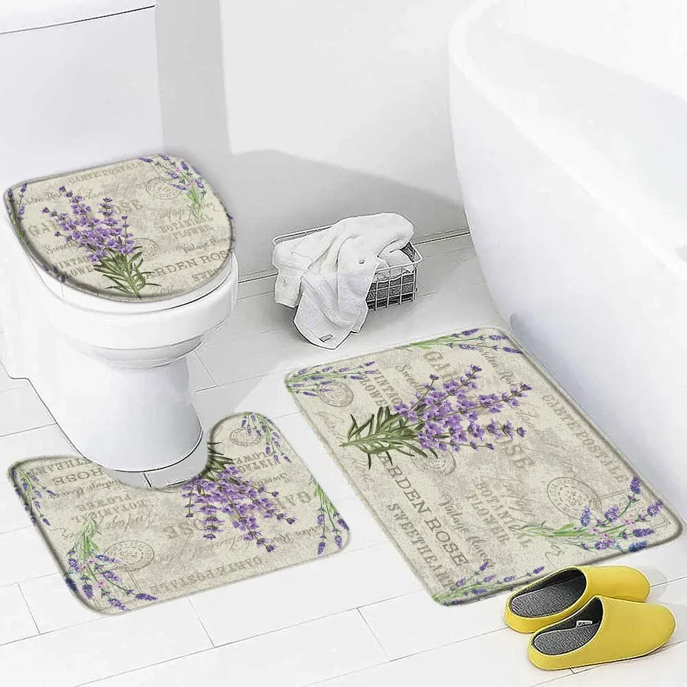 Purple Lavender Bath Mat Set N - огляд і ціна Zara Home Bathroom Mat