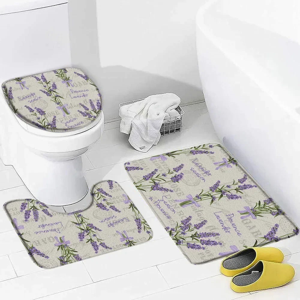 Purple Lavender Bath Mat Set N - огляд і ціна Zara Home Bathroom Mat