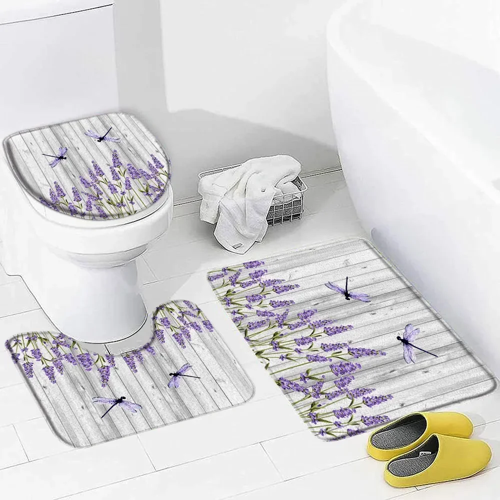 Purple Lavender Bath Mat Set N - огляд і ціна Zara Home Bathroom Mat