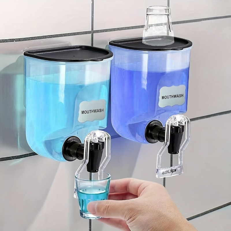 2PCS 600ml Mouthwash Dispenser - огляд і ціна Home Bathroom Accessories
