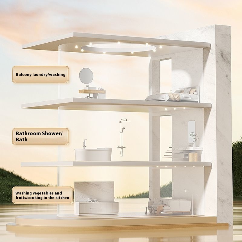 Pre-Shower Head, Shower Set fo - огляд і ціна Home Bathroom Water Filter