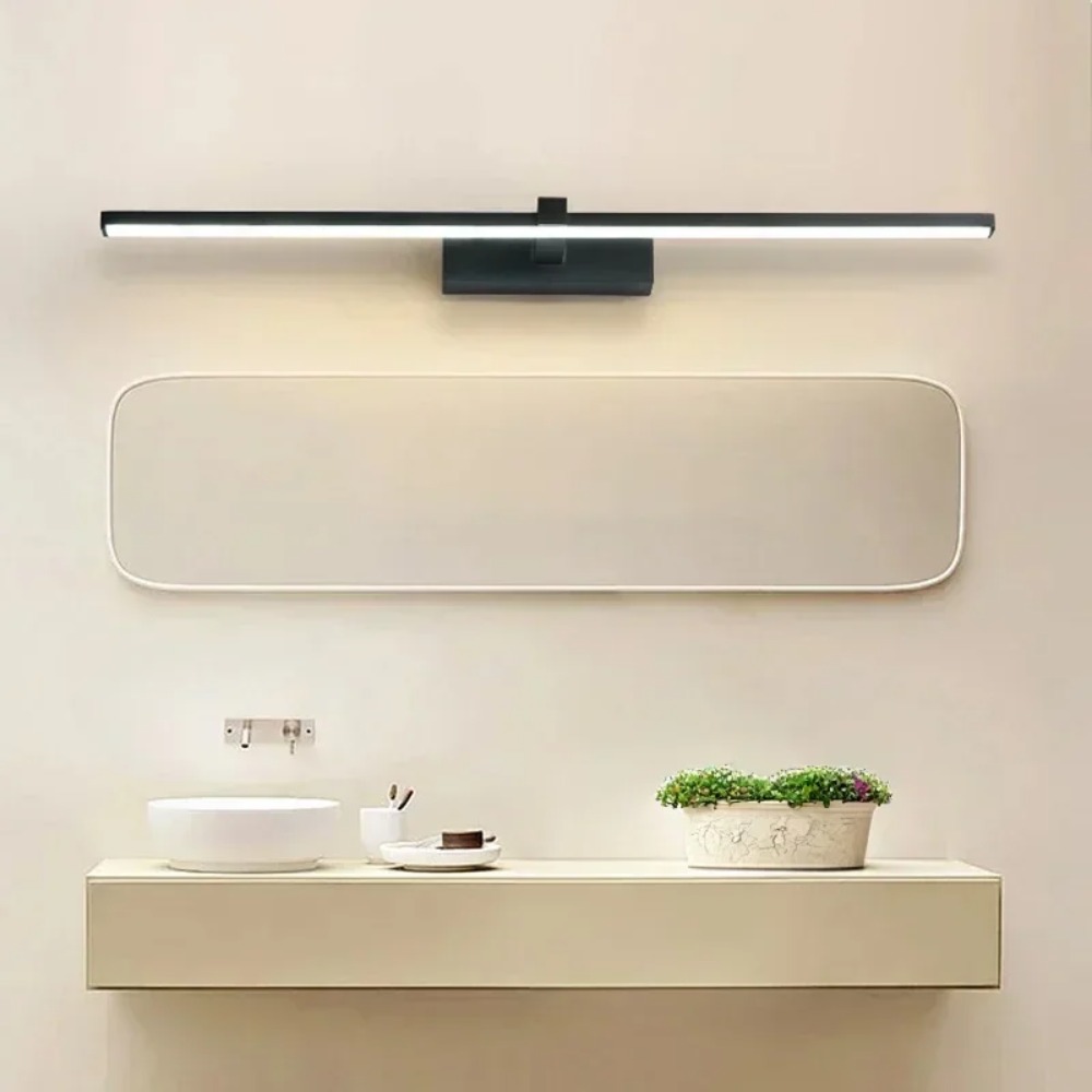 JOYINLED 40CM Black LED Mirror - огляд і ціна Home Bathroom Vanity