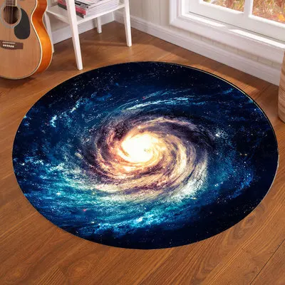 Galaxy Earth Moon Round Carpet - огляд і ціна Home Bathroom Rugs