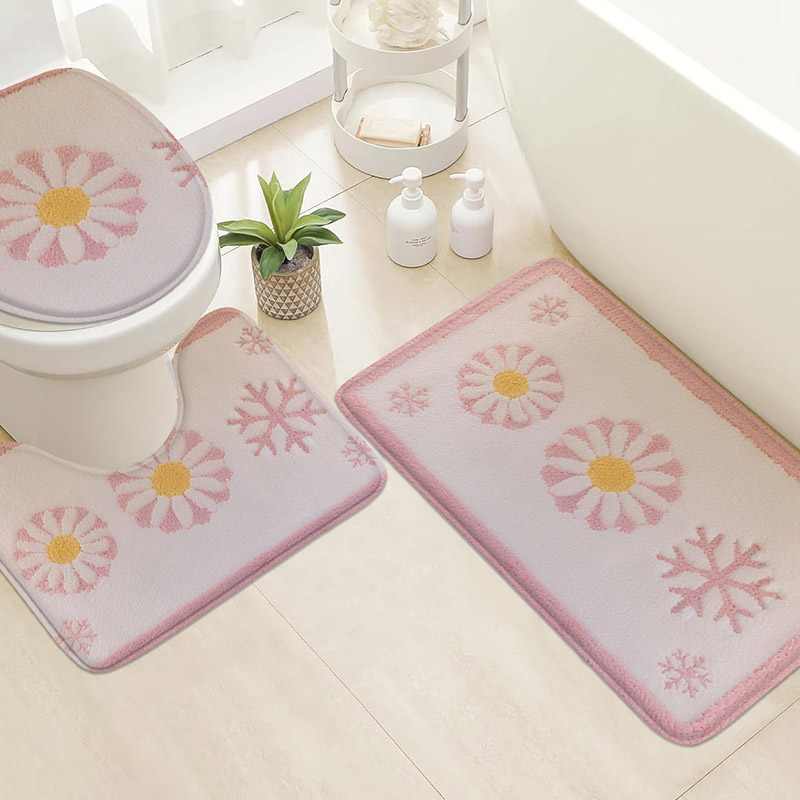 3pcs Korean Style Home Toilet  - огляд і ціна Zara Home Bathroom Mat