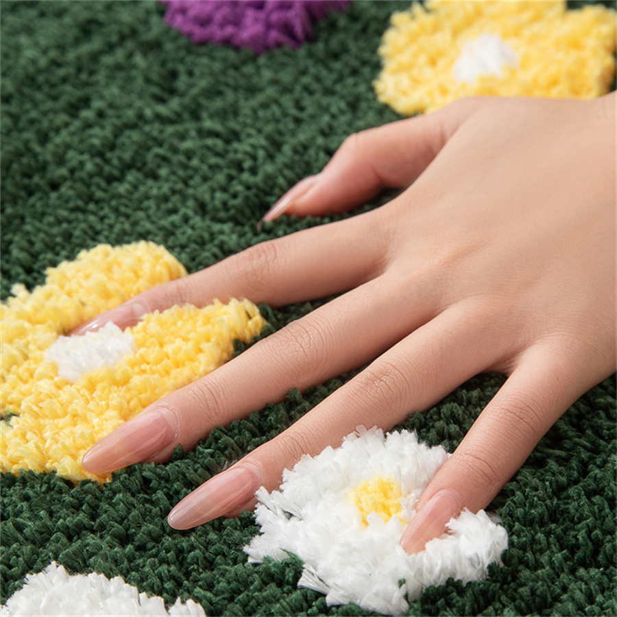 60X120Cm Irregular Flower Bath - огляд і ціна Zara Home Bathroom Mat