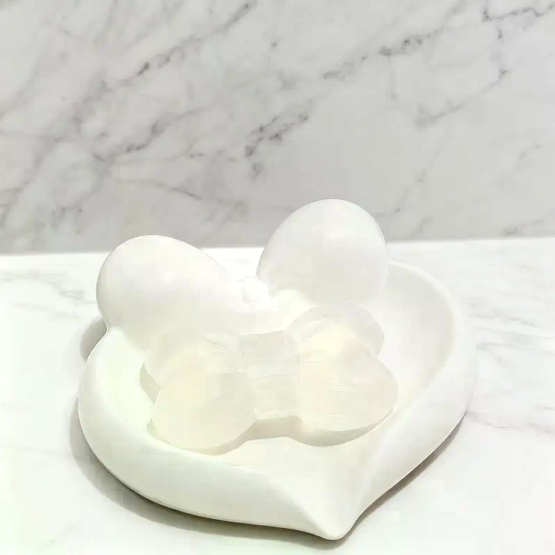 Cute Bow Heart Shaped Ceramic  - огляд і ціна Home Bathroom Vanity