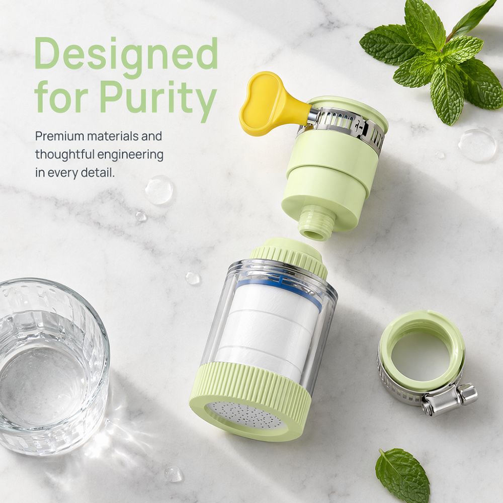 Universal Faucet Filter 360 De - огляд і ціна Home Bathroom Water Filter
