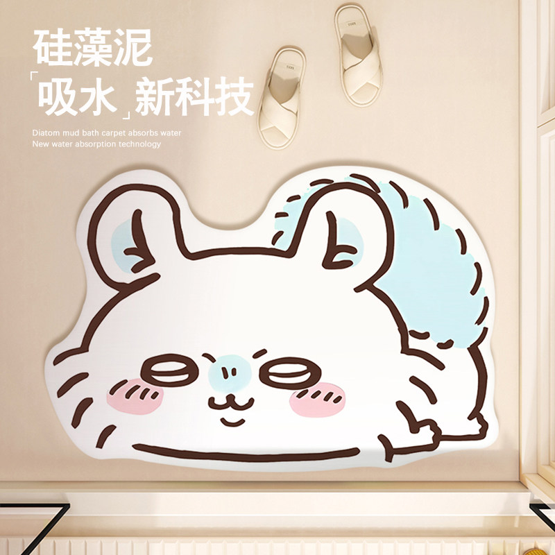 Cartoon Momonga Chiikawa Absor - огляд і ціна Home Bathroom Rugs