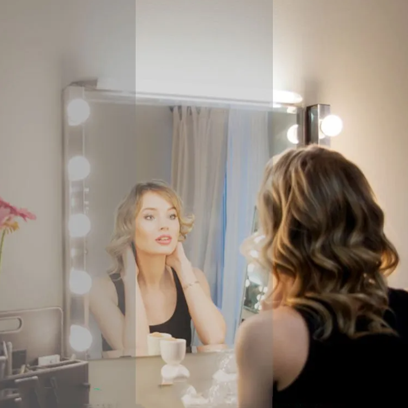LED Mirror Makeup Mirror w/Lig - огляд і ціна Home Bathroom Vanity