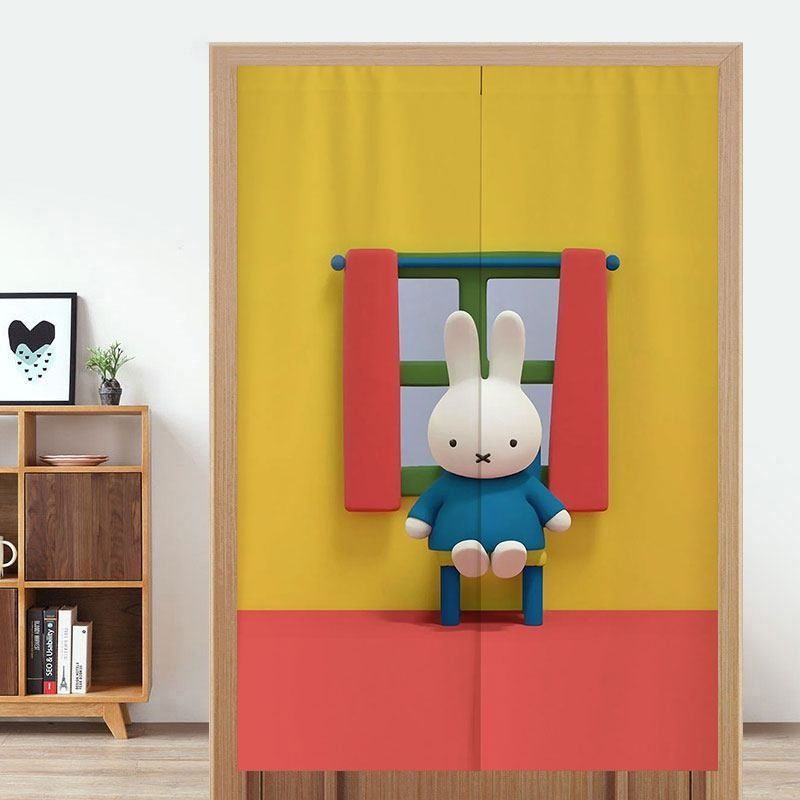 Cute Miffy Door Curtain No-Dri - огляд і ціна Home Bathroom Movie