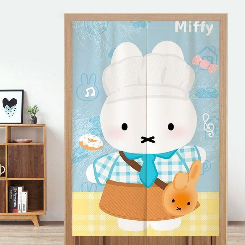 Cute Miffy Door Curtain No-Dri - огляд і ціна Home Bathroom Movie